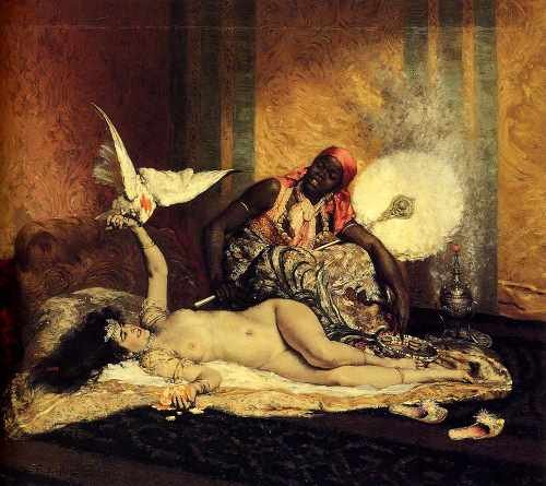 Roybet Ferdinand Odalisque A4 Photo Print