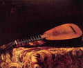 Roybet Ferdinand The Mandolin A4 Photo Print