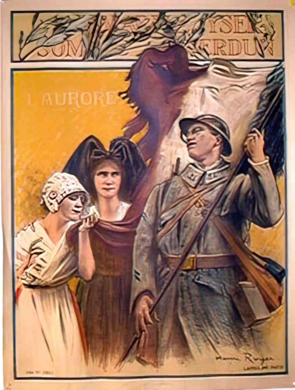 RoyerL'Aurore Advert A4 Photo Print