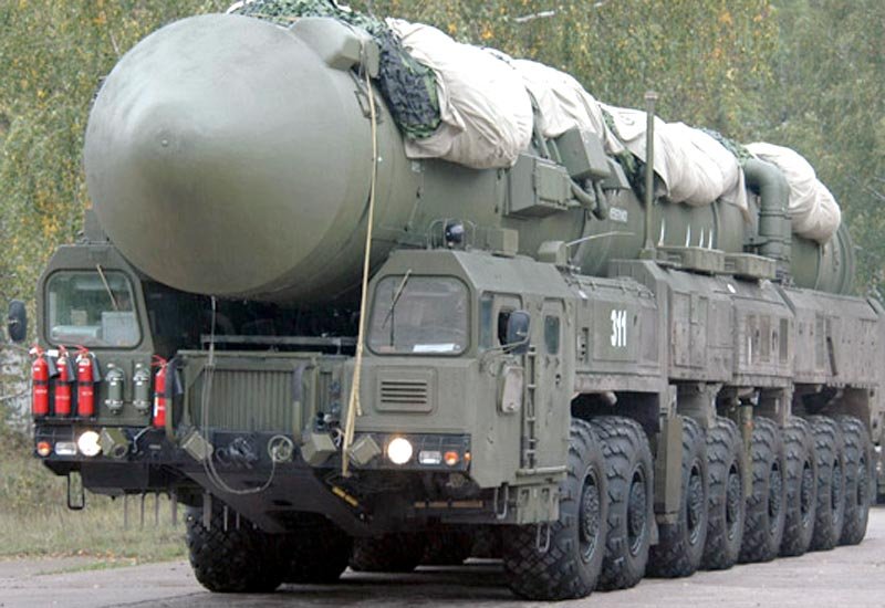 Rs24 Yars Ss29 Icbm Missile Carrier Russia A4 Photo Print