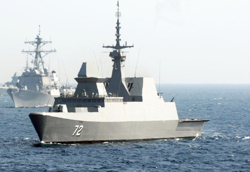 Rss Stalwart 72 Guided Missile Frigate Singapore 2 A4 Photo Print