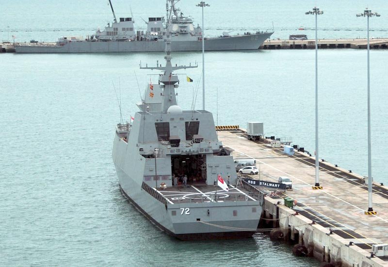 Rss Stalwart 72 Guided Missile Frigate Singapore 3 A4 Photo Print