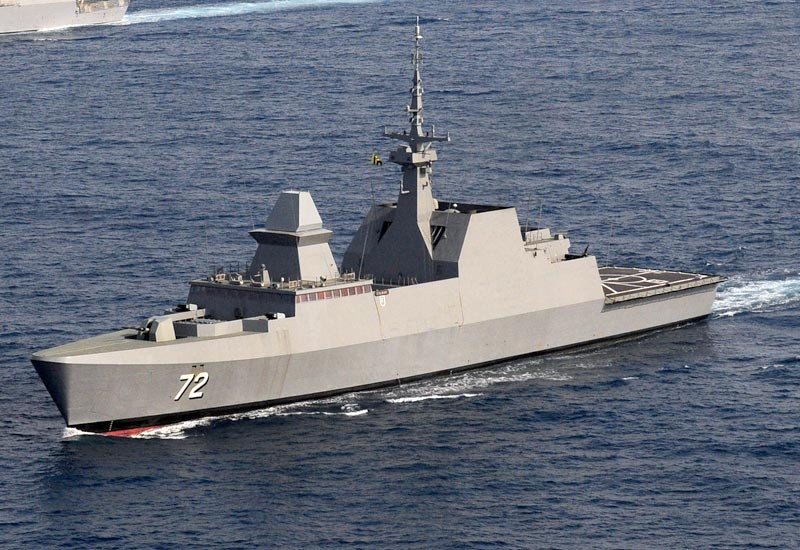 Rss Stalwart 72 Guided Missile Frigate Singapore A4 Photo Print