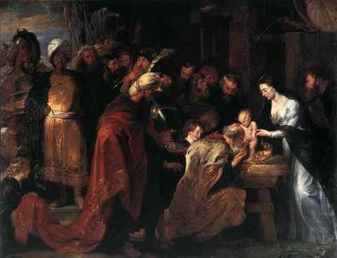 Rubens Adoration of the Magi A4 Photo Print