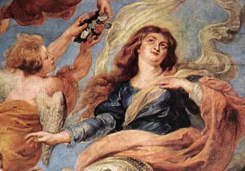 Rubens Assumption of the Virgin 1626 detail1 A4 Photo Print