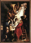 Rubens Descent from the Cross detail centre panel A4 Photo Print