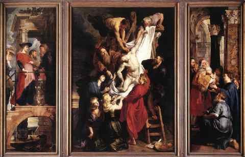 Rubens Descent from the Cross A4 Photo Print