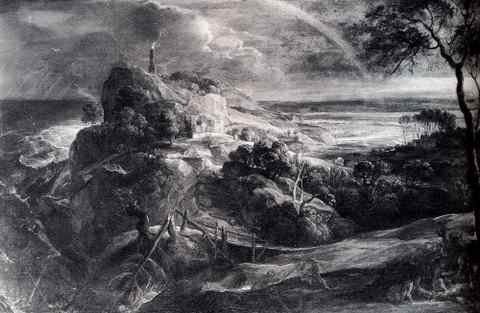 Rubens Landscape With The Shipwreck Of Aeneas A4 Photo Print