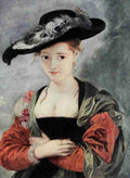 Rubens PP Rubens 1908 Le Chapeau de Paille A4 Photo Print