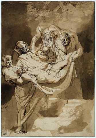Rubens Peter Paul Entombment A4 Photo Print