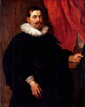 Rubens Peter Paul Portrait Of A Man Probably Peter Van Hecke A4 Photo Print