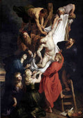 Rubens Peter Paul The Descent from the Cross A4 Photo Print