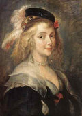 Rubens Portrait of Helena Fourment A4 Photo Print