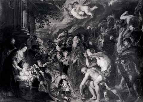 Rubens The Adoration Of The Magi A4 Photo Print
