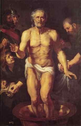 Rubens The Death of Seneca A4 Photo Print