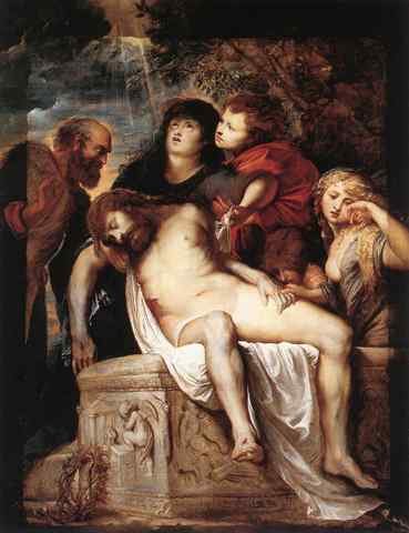 Rubens The Deposition A4 Photo Print