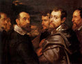 Rubens The Mantuan Circle Of Friends A4 Photo Print