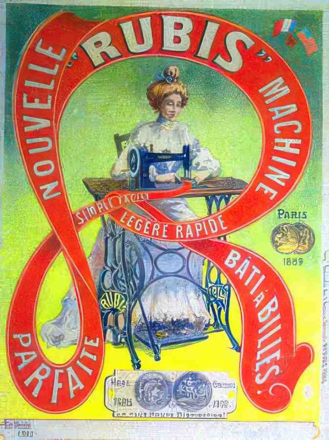 Rubis Vintage Advert A4 Photo Print