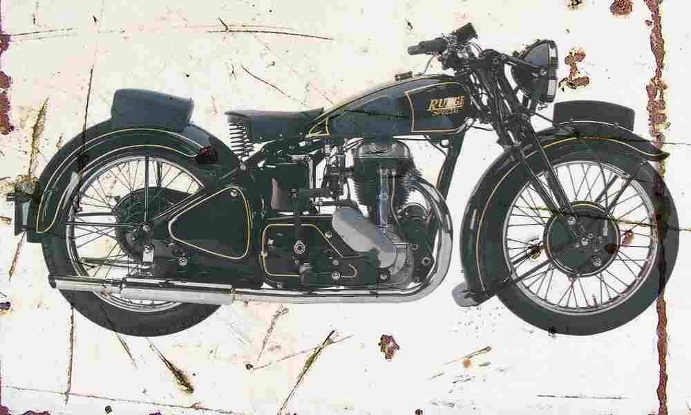 Rudge Special 1937 Aged Vintage A4 Photo Print