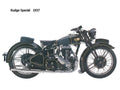 Rudge Special 1937 motorbike A4 Photo Print