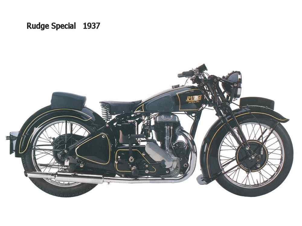 Rudge Special 1937 motorbike A4 Photo Print