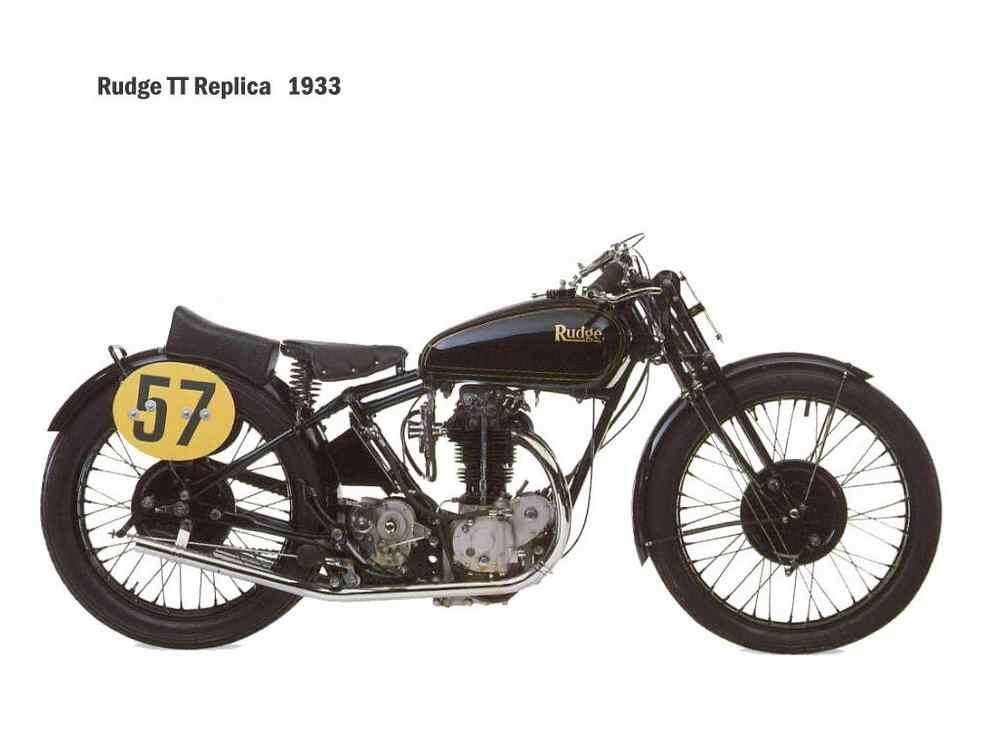 Rudge TT Replica 1933 motorbike A4 Photo Print