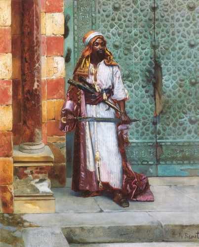 Rudolf Ernst Standing Guard A4 Photo Print