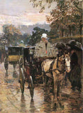 Rue Bonaparte 2 Hassam Impressionism American A4 Photo Print