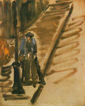 Rue Mossnier With Knife Grinder Edouard Manet A4 Photo Print