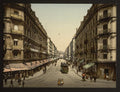 Rue de la Republic Lyons Vintage A4 Photo Print