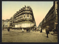Rue de la Republic Marseilles Vintage A4 Photo Print
