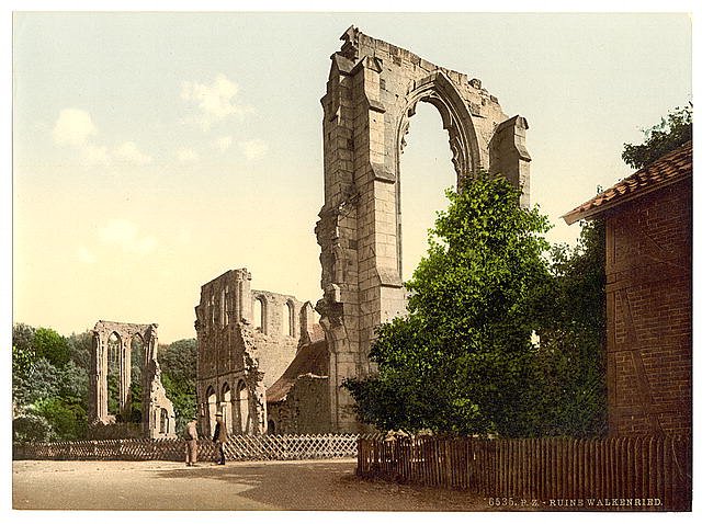 Ruins of Walkenried Hartz Vintage A4 Photo Print