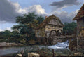Ruisdael Jacob Isaackszon Van Two Water Mills And Open Sluice 2020 A4 Photo Print