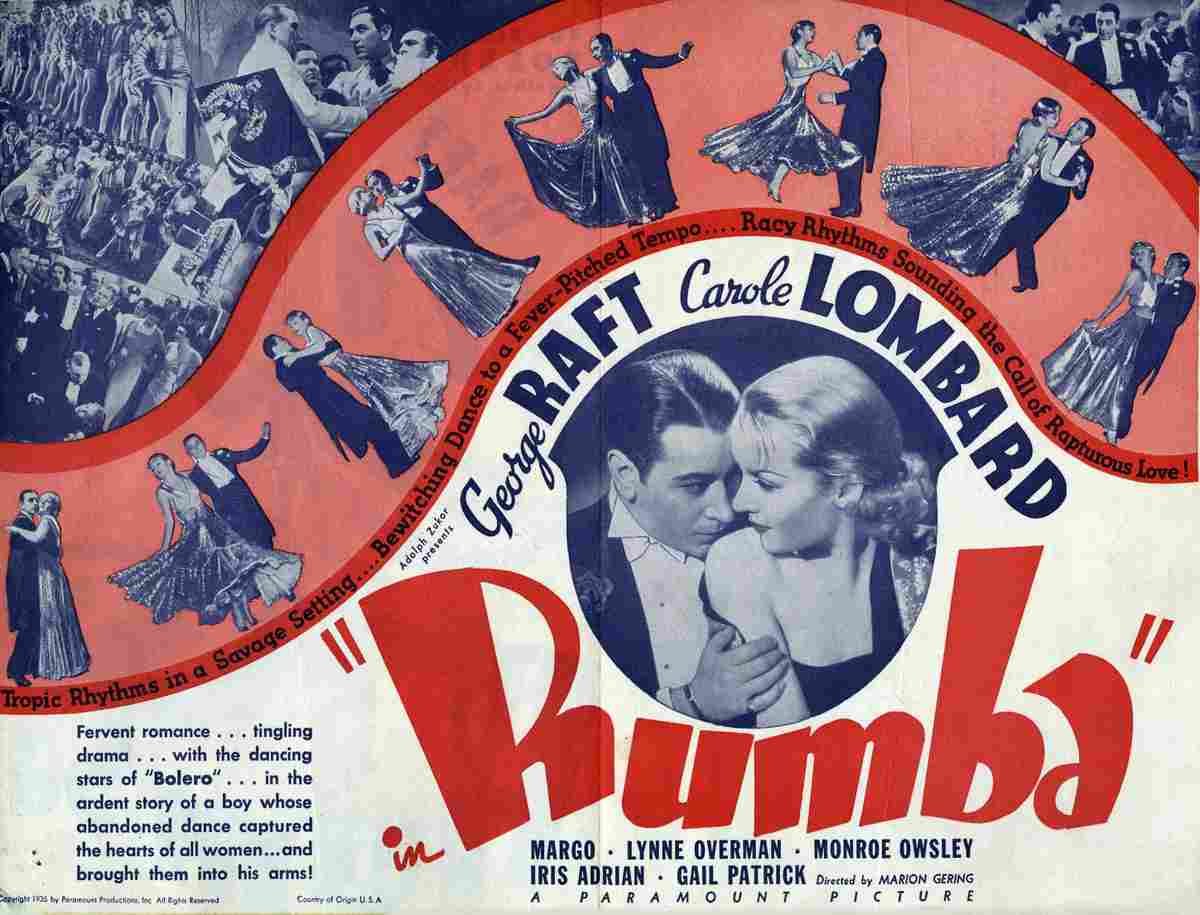 Rumba 1935 02  film star poster A4 Photo Print