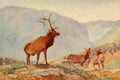 Rungius Carl 1917 Bull Elk A4 Photo Print