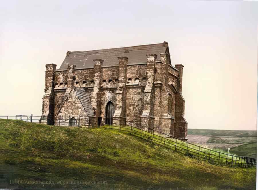 Rural Dorset Abbotsbury St. Catherines Chapel A4 Photo Print