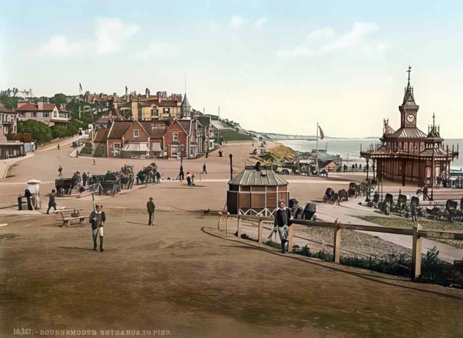 Rural Dorset Bournemouth Pier Entrance A4 Photo Print