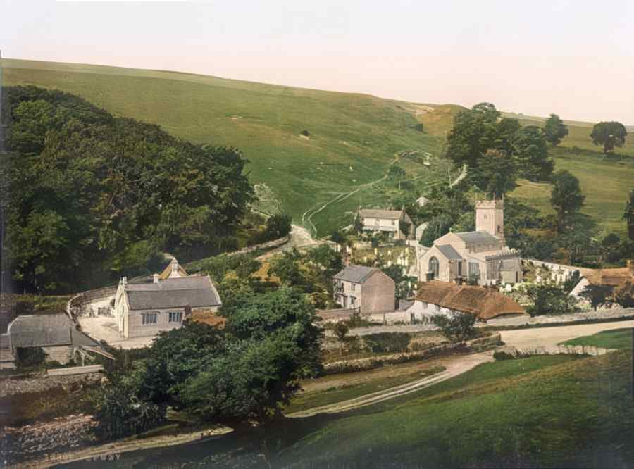 Rural Dorset Dorset Upwey A4 Photo Print