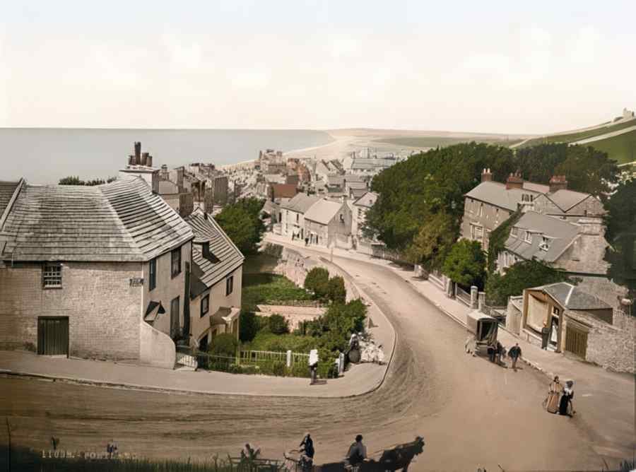 Rural Dorset Portland Dorset A4 Photo Print