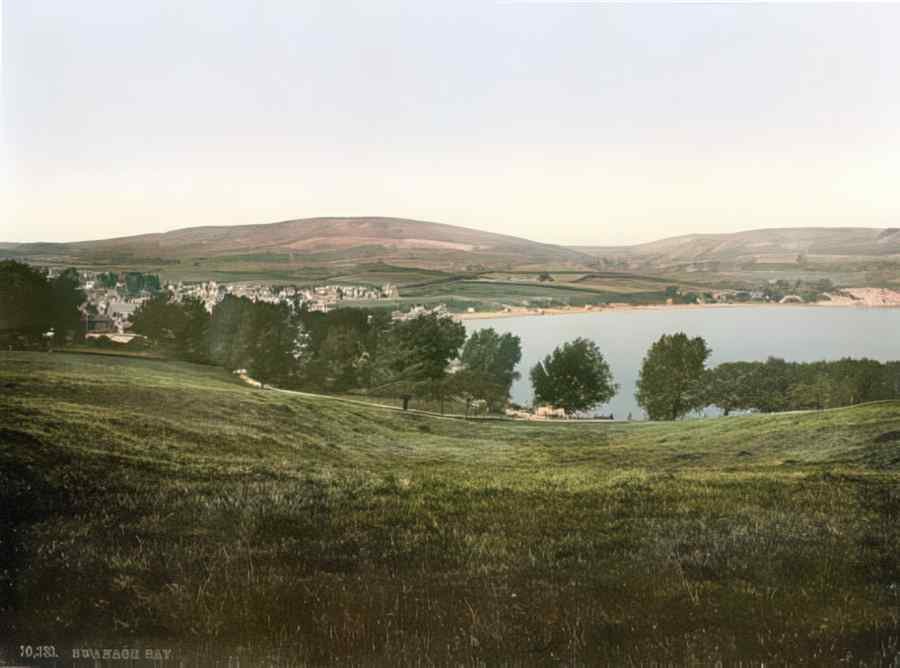 Rural Dorset Swanage Bay A4 Photo Print