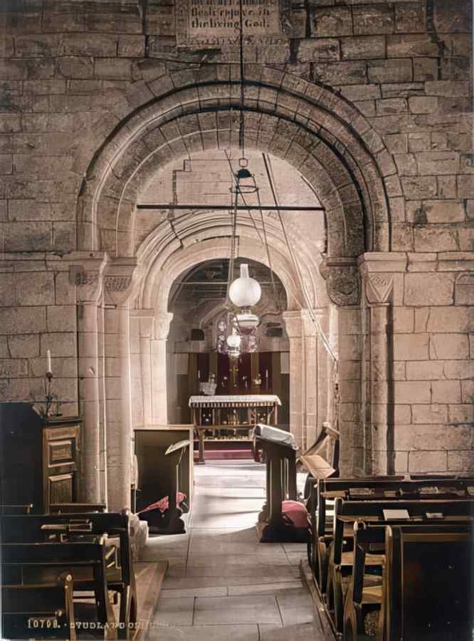 Rural Dorset Swanage Studland Church A4 Photo Print