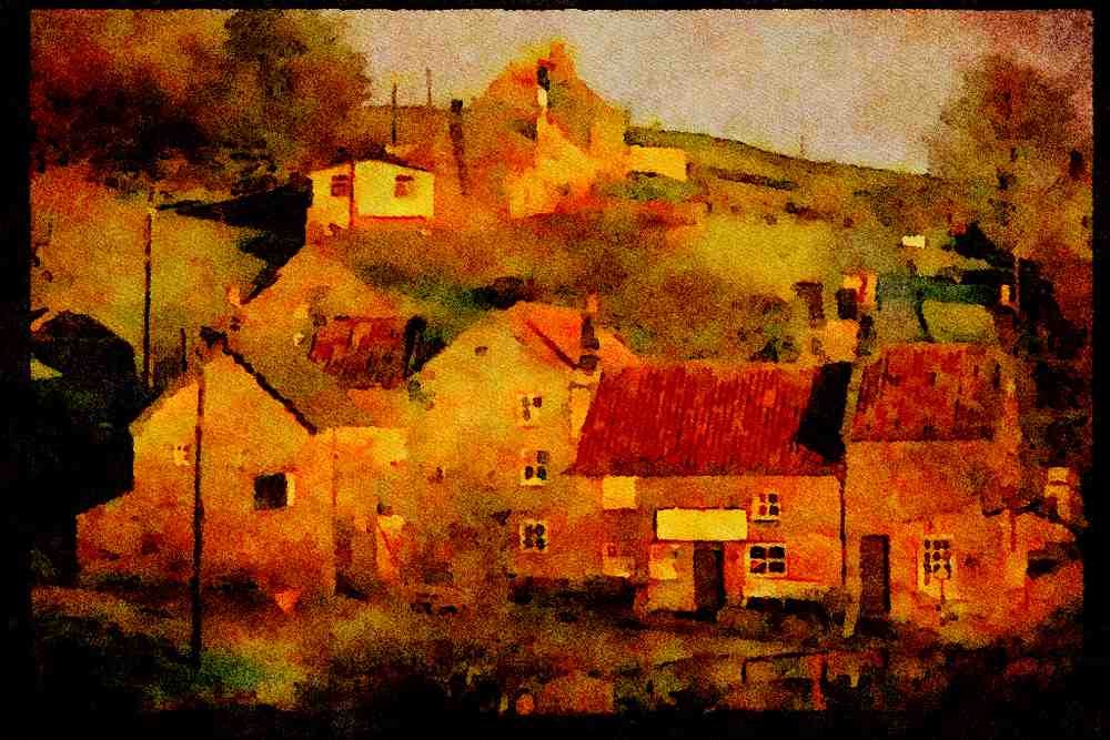 Rural England UK 374000 Danby, North York Moors A4 Limited Edition Watercolour Print