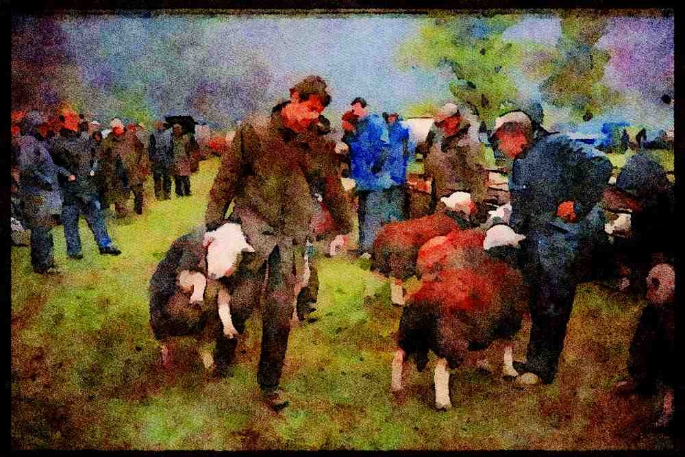 Rural England UK 374023 Buttermere Show A4 Limited Edition Watercolour Print