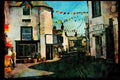 Rural England UK 374042 Ingleton With Bunting A4 Limited Edition Watercolour Print