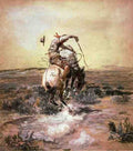 Russell Charles Marion A Slick Rider A4 Photo Print