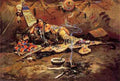 Russell Charles Marion Waiting And Mad A4 Photo Print