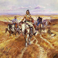 Russell Charles Marion When The Plains Were His A4 Photo Print