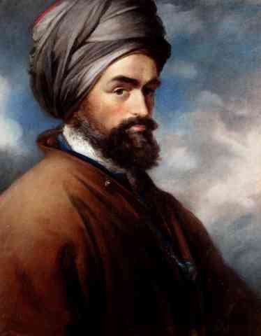 Russell John Portrait Of A Turk A4 Photo Print