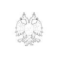 Russia1599 Eagle N85 A4 Photo Print