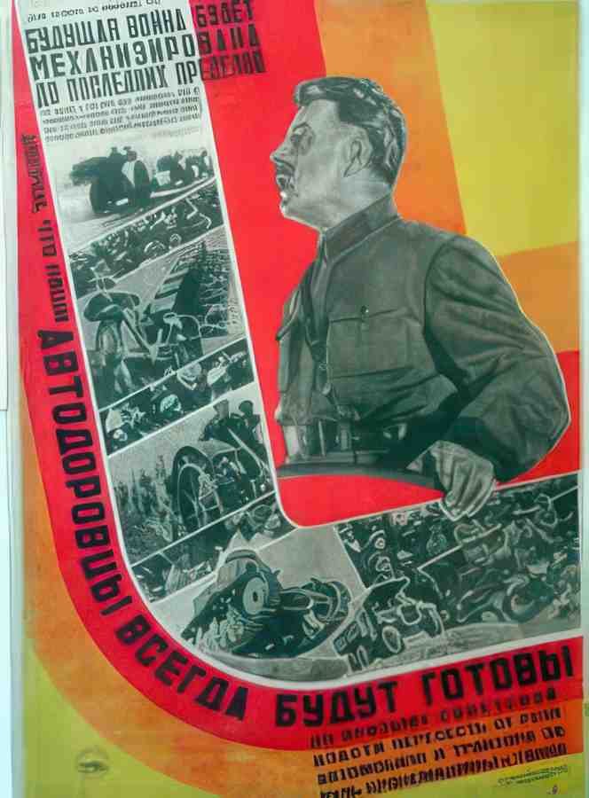 Russian 10015 Vintage Advert A4 Photo Print